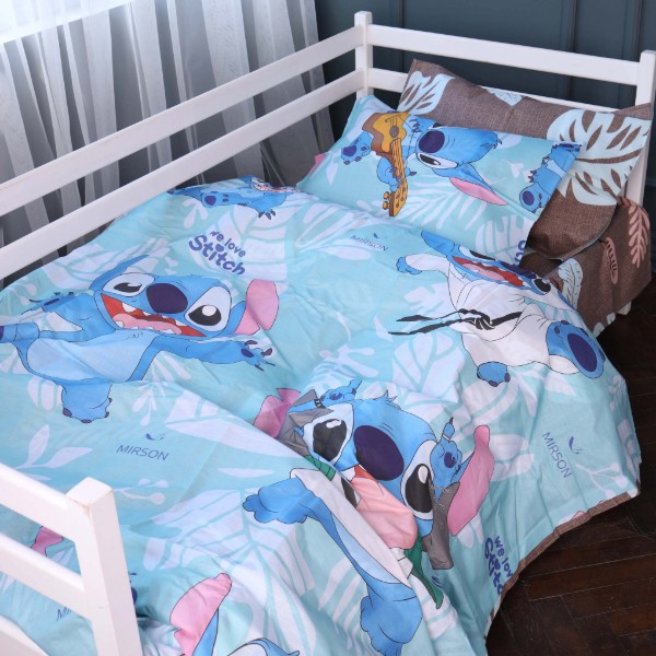 Фото - Комплект постельного белья MirSon Ranforce Elite Kids Time 17-0857 Stitchpop 220х240 (2200011718798)